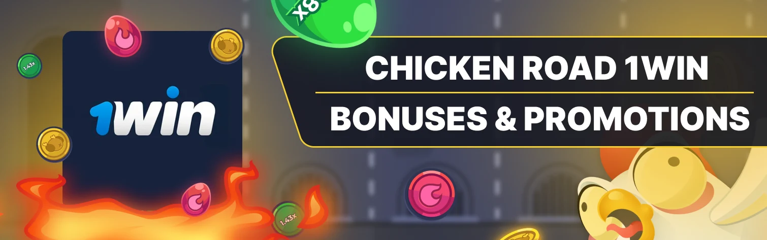 Bonificaciones de 1win en Chicken Road.