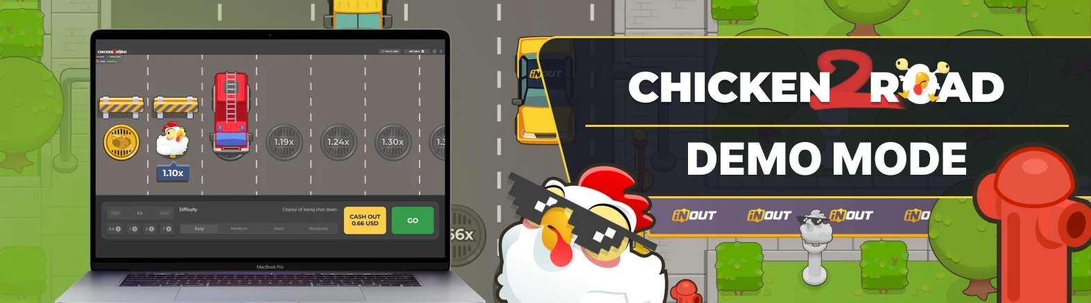 Obraz w trybie demonstracyjnym Chicken Road 2.