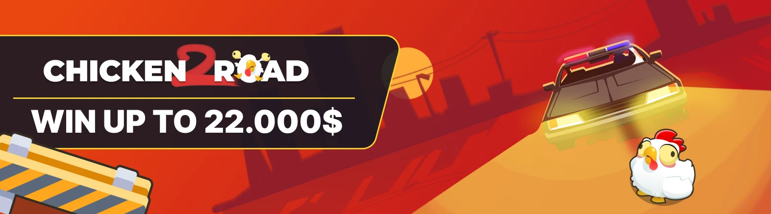 Chicken Road 2 – baner zwycięzcy.
