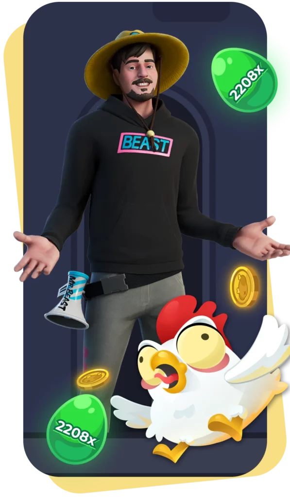 Mr Beast Chicken Road Game.