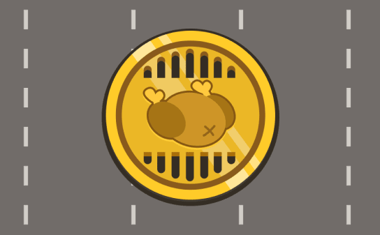 Symbole monet sukcesu w Chicken Road 2.