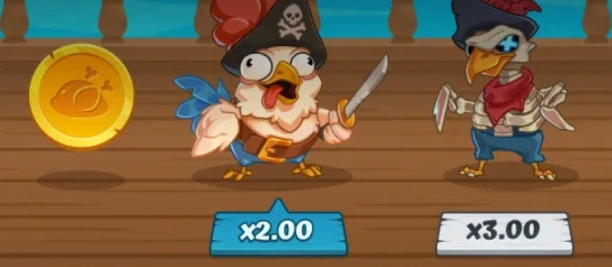 Chicken Pirate Claim Your Treasure.